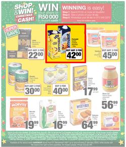 SPAR SAVEMOR EASTERN CAPE (21 December 2021 - 2 January 2022) Valid in Alexandria, Dordrecht, Hogsback, Idutywa, Willowvale, Mooiplaas, Richmond, page 4