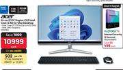 Acer 21.5"(54cm) Aspire C22 Intel Core i3 All-In-One Desktop
