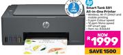 HP Smart Tank 581 All-In-One Printer