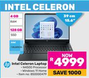 HP 15.6"(39cm) Intel Celeron Laptop