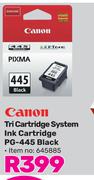 Canon Tri Cartridge System Ink Cartridge PG-445 (Black)