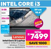 Lenovo 15.6"(39cm) Intel Core i3 Laptop
