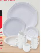 Continental Dessert Plate-Per 6-Pack