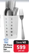 Bakers & Chefs 49-Piece Flatware Set-Per Set