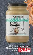 Oh Mega Macadamia Butter-1Kg