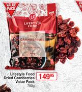Lifestyle Food Dried Carnaberry Value Pack-750g