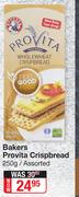 Bakers Provita Crispbread Assorted-250g 