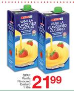 Spar Vanilla Flavoured Custard-1Ltr