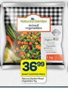 Natures Garden Mixed Vegetables-1Kg