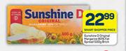Sunshine D Original Margarine 80% Fat Spread Brick-500g