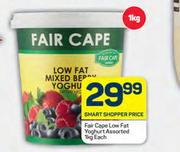 Fair Cape Low Fat Yoghurt Assorted-1Kg Each