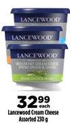 Lancewood Cream Cheese Assorted-230g Each