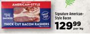 Signature American-Style Bacon-Per Kg
