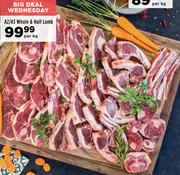 A2/A3 Whole & Half Lamb-Per Kg