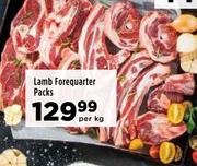 Lamb Forequarter Packs-Per Kg