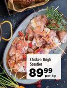 Chicken Thigh Sosaties-Per kg