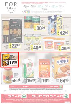 SPAR & SUPERSPAR EASTERN CAPE : We've Got The Christmas You Deserve (21 December 2021 - 2 January 2022) Valid In Spar: Amahlathi, Bedford, Buffalo Flats, Superspar: Butterworth, Daku, Engcobo, Highway, page 4