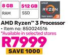HP AMD Ryzen 3 Processor