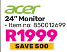 Acer 24" Monitor
