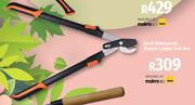 0Garden Master Anvil Telescopic Bypass Lopper 540mm