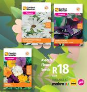 Garden Master Assorted Flower Seeds-Each