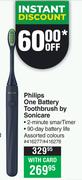 Philips One Battery Toothbrush By Sonicare