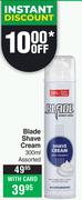 Blade Shave Cream Assorted-300ml