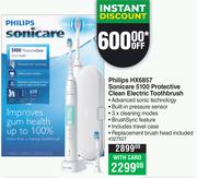 Philips HX6857 Sonicare 5100 Protective Clean Electric Toothbrush