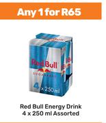 Red Bull Energy Drink Assorted-4 x 250ml 