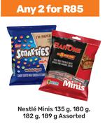 Nestle Minis Assorted-For Any 2 x 135g, 180g, 182g, 189g