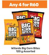 Willards Big Corn Bites Assorted-For Any 4 x 120g