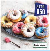 Fondant Doughnuts-For 4