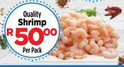 Quality Shrimp-Per Pack