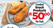 Crumbed Snack Products-Per Pack