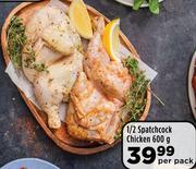 1/2 Spatchcock Chicken-600g Per Pack