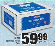 Spar Sausage Rolls-30's Per Pack