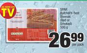 Spar Butcher's Best Viennas (Red or Smoked)-500g Per Pack
