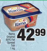 Rama Original 60% Fat Spread Tub-1Kg
