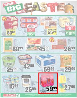 SPAR EASTERN CAPE : Your One Stop Easter Shop (23 March - 5 April 2021) Valid in Amahlathi, Bedford, Buffalo, Cala, Centane, Kwa-Fetting, Komga, Nemato, Patensie, page 4
