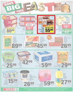 SPAR EASTERN CAPE : Your One Stop Easter Shop (23 March - 5 April 2021) Valid in Amahlathi, Bedford, Buffalo, Cala, Centane, Kwa-Fetting, Komga, Nemato, Patensie, page 4