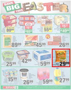 SPAR EASTERN CAPE : Your One Stop Easter Shop (23 March - 5 April 2021) Valid in Amahlathi, Bedford, Buffalo, Cala, Centane, Kwa-Fetting, Komga, Nemato, Patensie, page 4