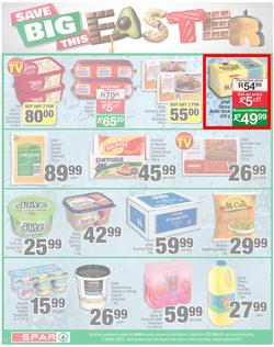 SPAR EASTERN CAPE : Your One Stop Easter Shop (23 March - 5 April 2021) Valid in Amahlathi, Bedford, Buffalo, Cala, Centane, Kwa-Fetting, Komga, Nemato, Patensie, page 4