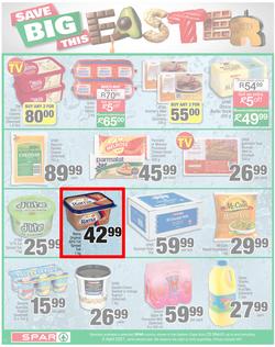 SPAR EASTERN CAPE : Your One Stop Easter Shop (23 March - 5 April 2021) Valid in Amahlathi, Bedford, Buffalo, Cala, Centane, Kwa-Fetting, Komga, Nemato, Patensie, page 4