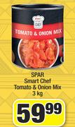 Spar Smart Chef Tomato & Onion Mix-3kg
