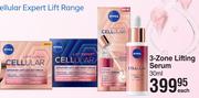 Nivea 3 Zone Lifting Serum-30ml Each