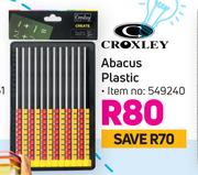 Croxley Abacus Plastic
