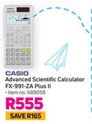 Casio Advanced Scientific Calculator FX-991-ZA Plus II