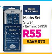 Helix Oxford Maths Set Silver