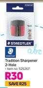Staedtler Tradition Sharpener 2 Hole