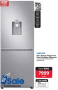 Samsung 253L Bottom Fridge Frost Free With Water Dispenser RB27N4160S8/FAX